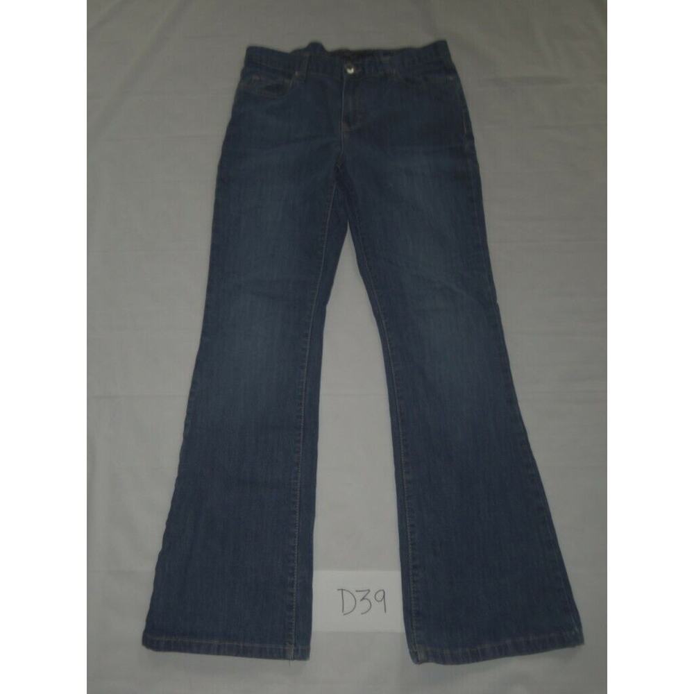 Calvin Klein Blue Jeans Size 8 Flare Womens -0512D39